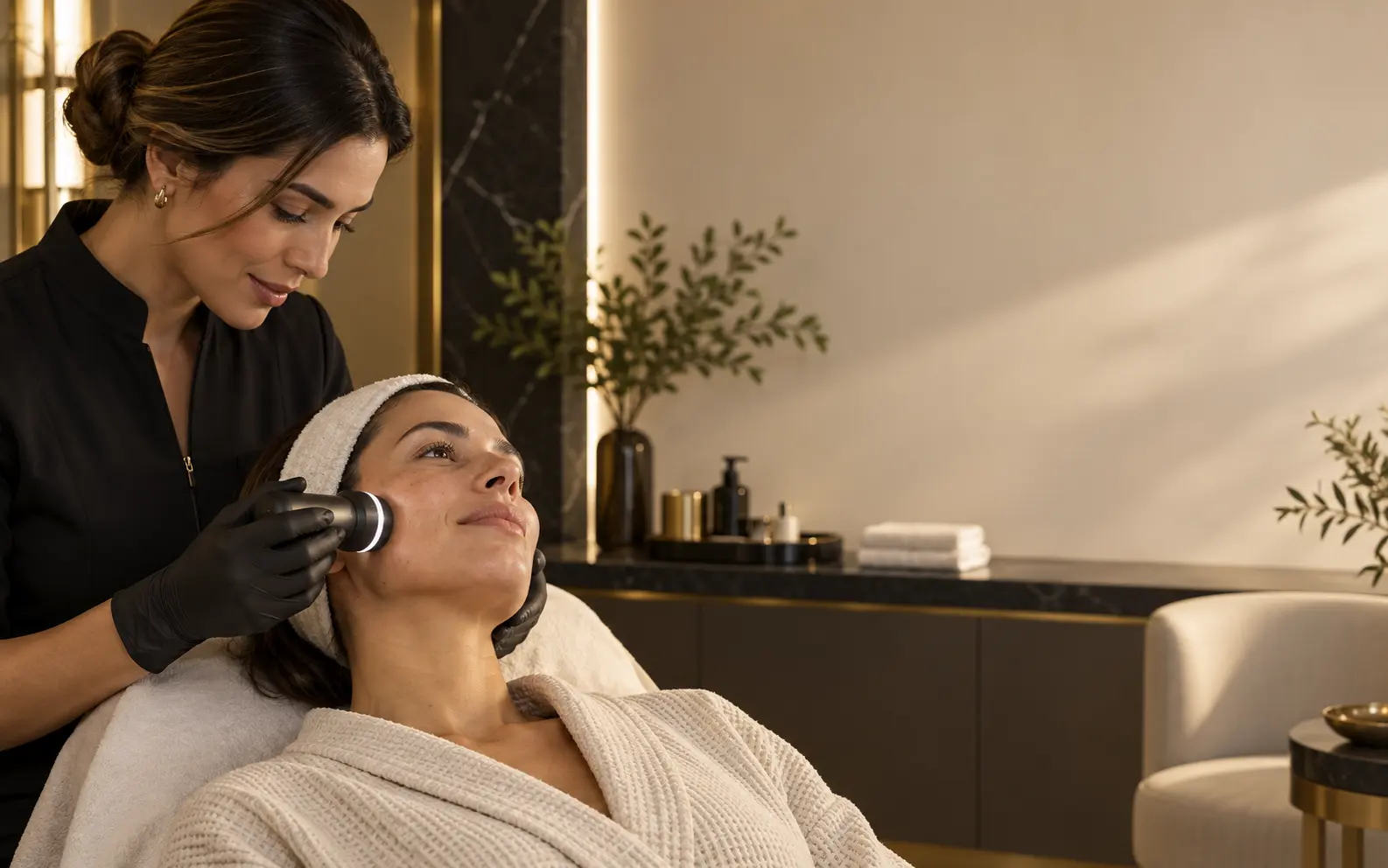 Prévia do modelo preto e dourado
